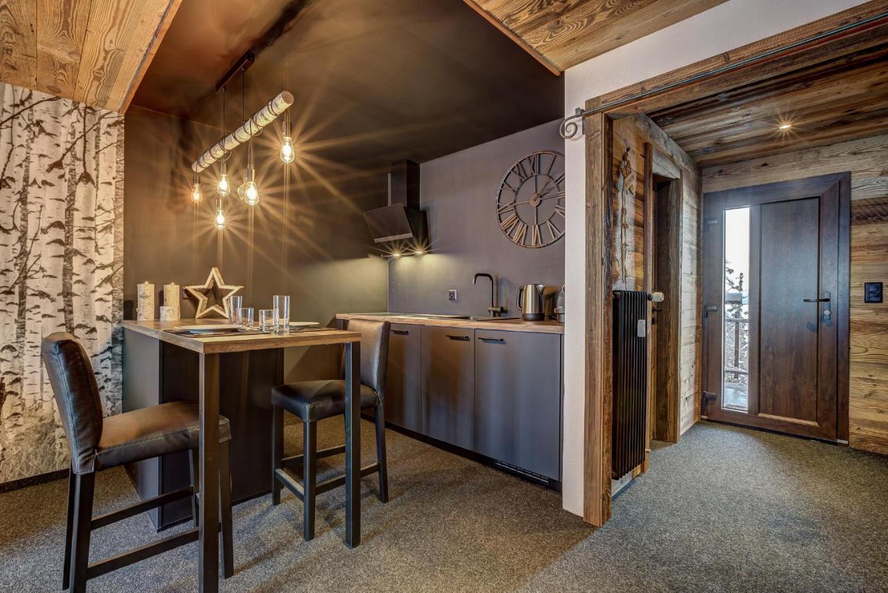 Appartement O Bouleau La Tzoumaz Buitenkant foto