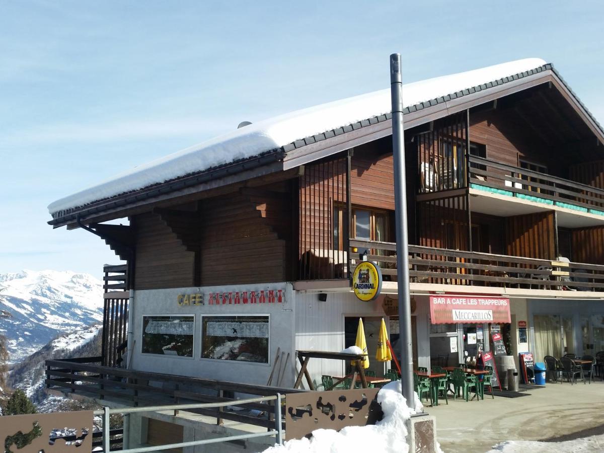 Appartement O Bouleau La Tzoumaz Buitenkant foto