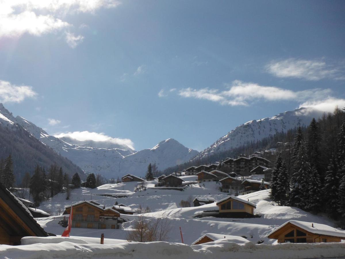 Appartement O Bouleau La Tzoumaz Buitenkant foto