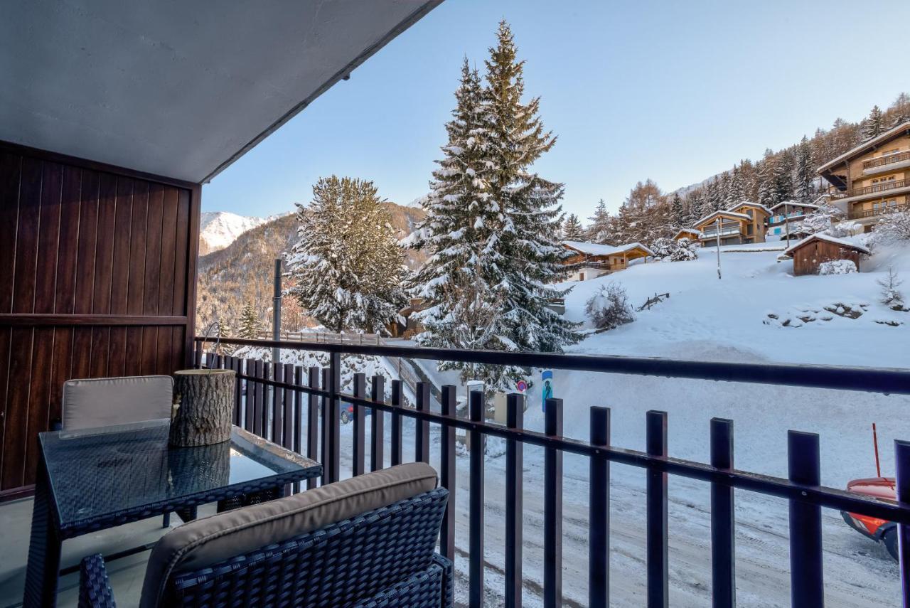 Appartement O Bouleau La Tzoumaz Buitenkant foto