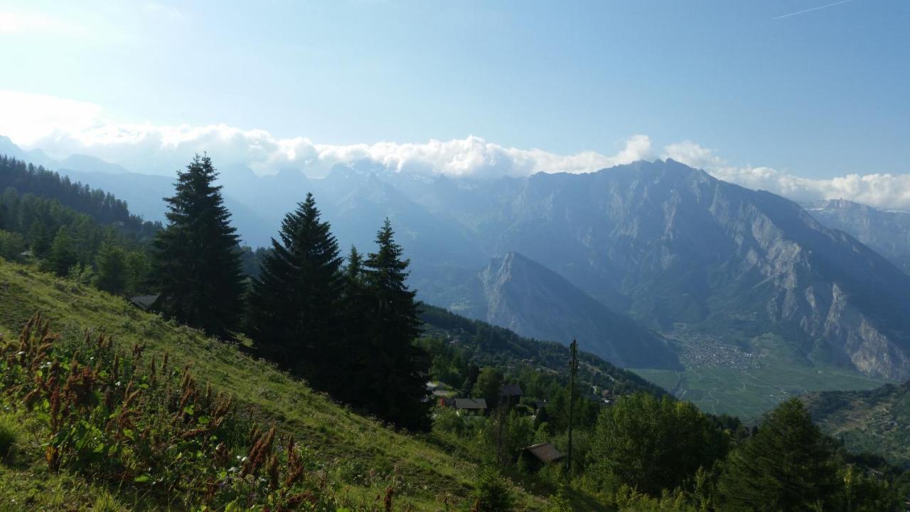 Appartement O Bouleau La Tzoumaz Buitenkant foto